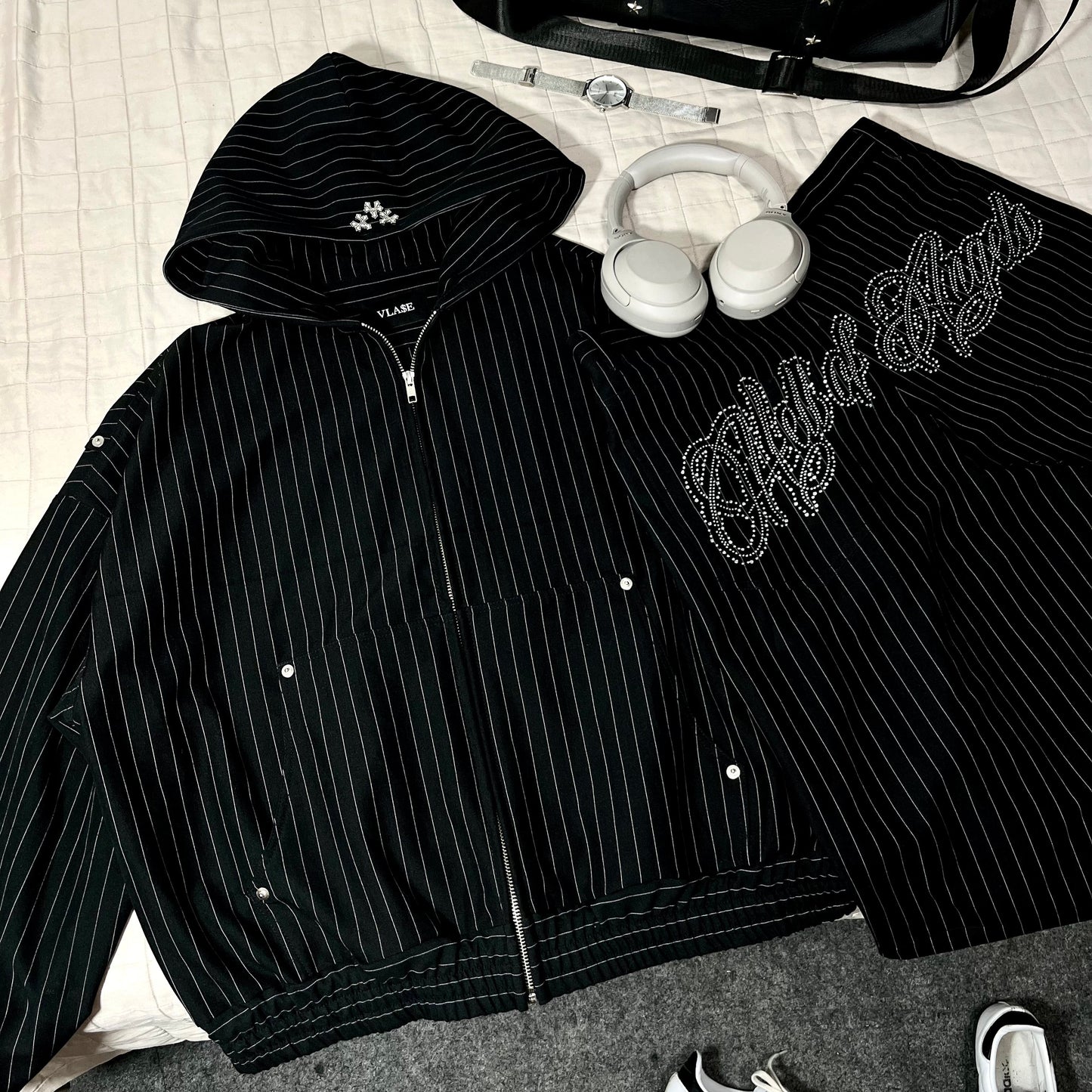 "Hell of Angels" Striped Set
