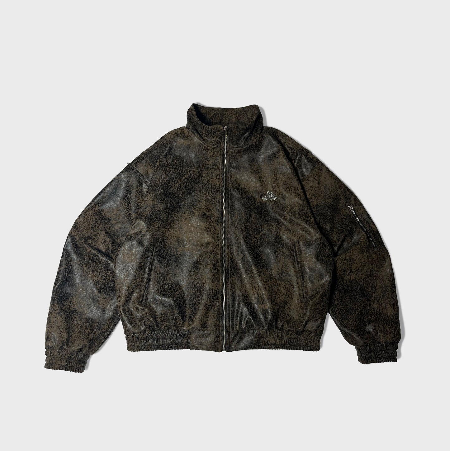 "Sacred Land" Leather Jacket