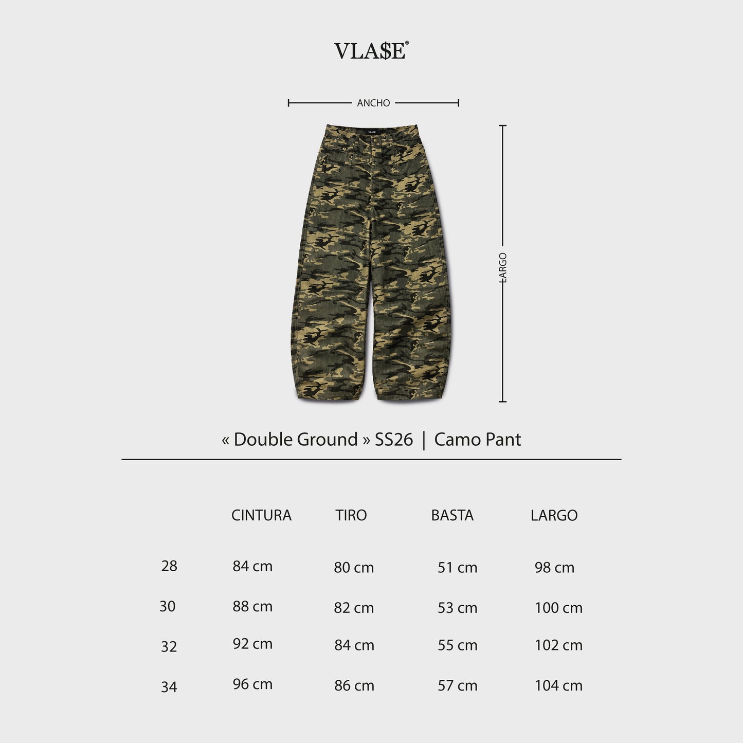 "Double Ground" Camo Pant