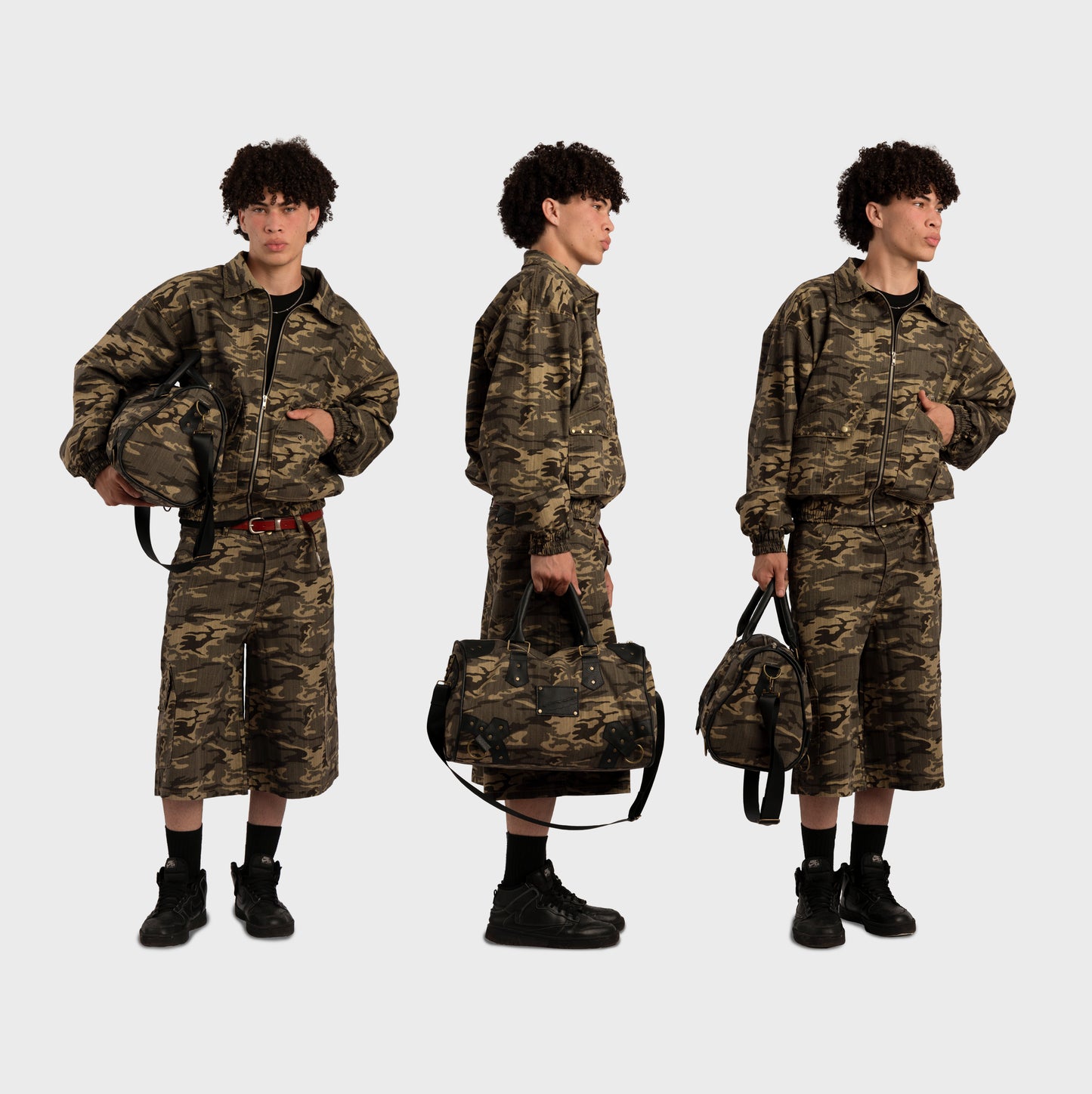 "Raw Ground" Camo Jorts