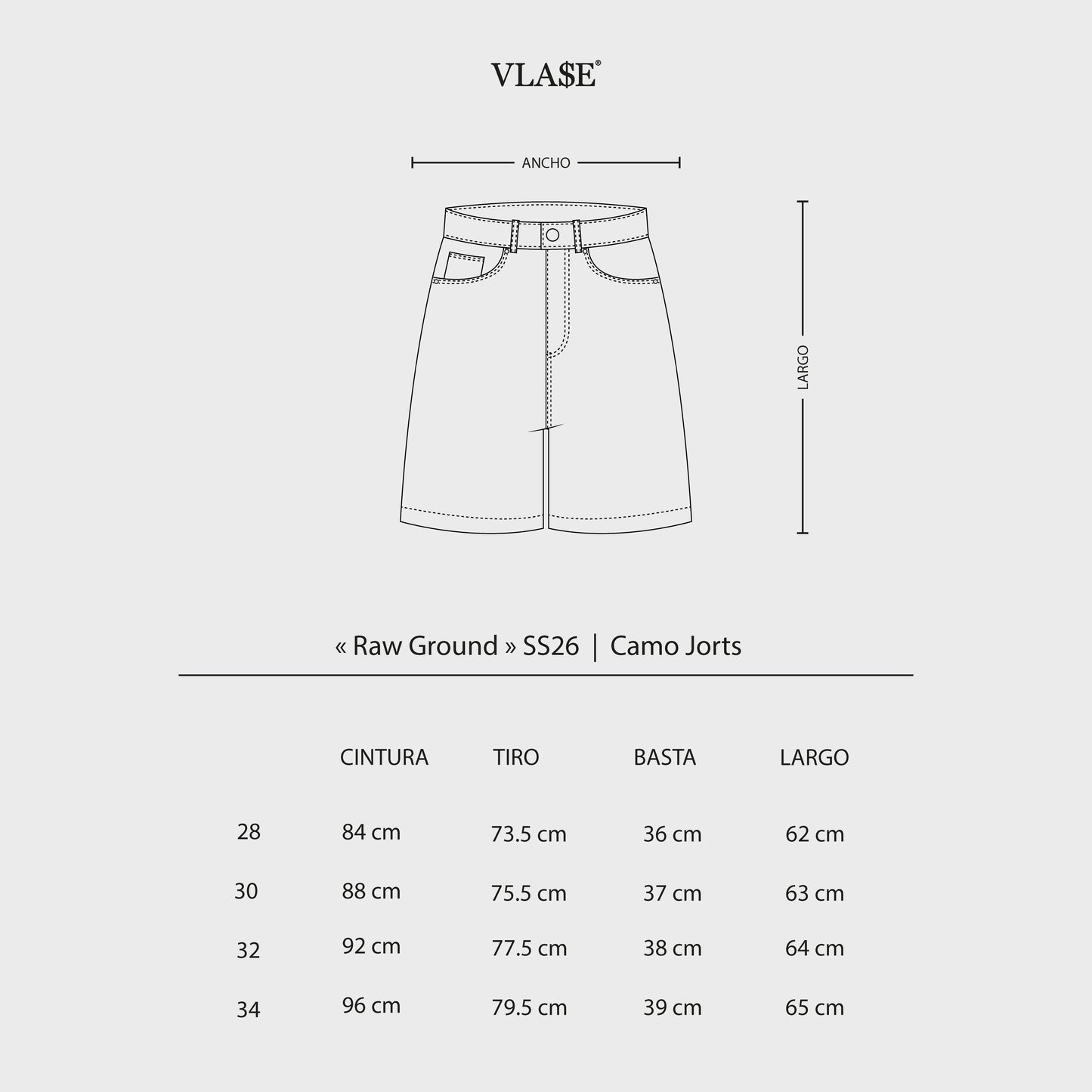 "Raw Ground" Camo Jorts
