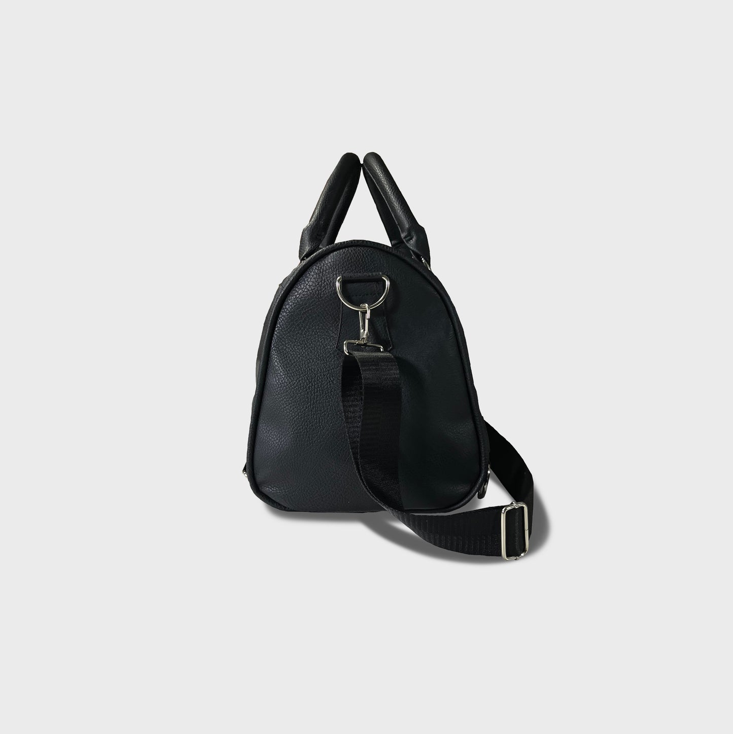 "The Raw Ground" Leather Bag - Black Edition