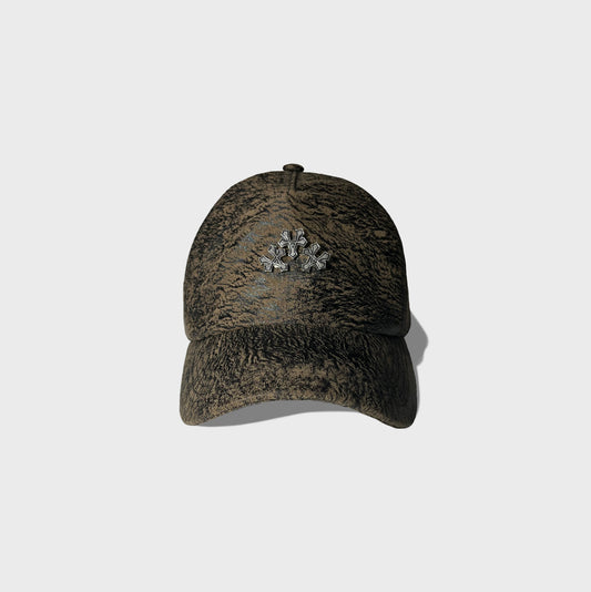 “Chrome Land” – Leather Cap